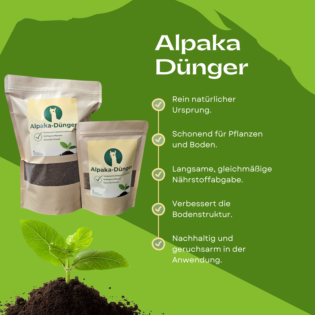 Lebensbaum e.V_Alpaka-Dünger_Produkteigenschaften